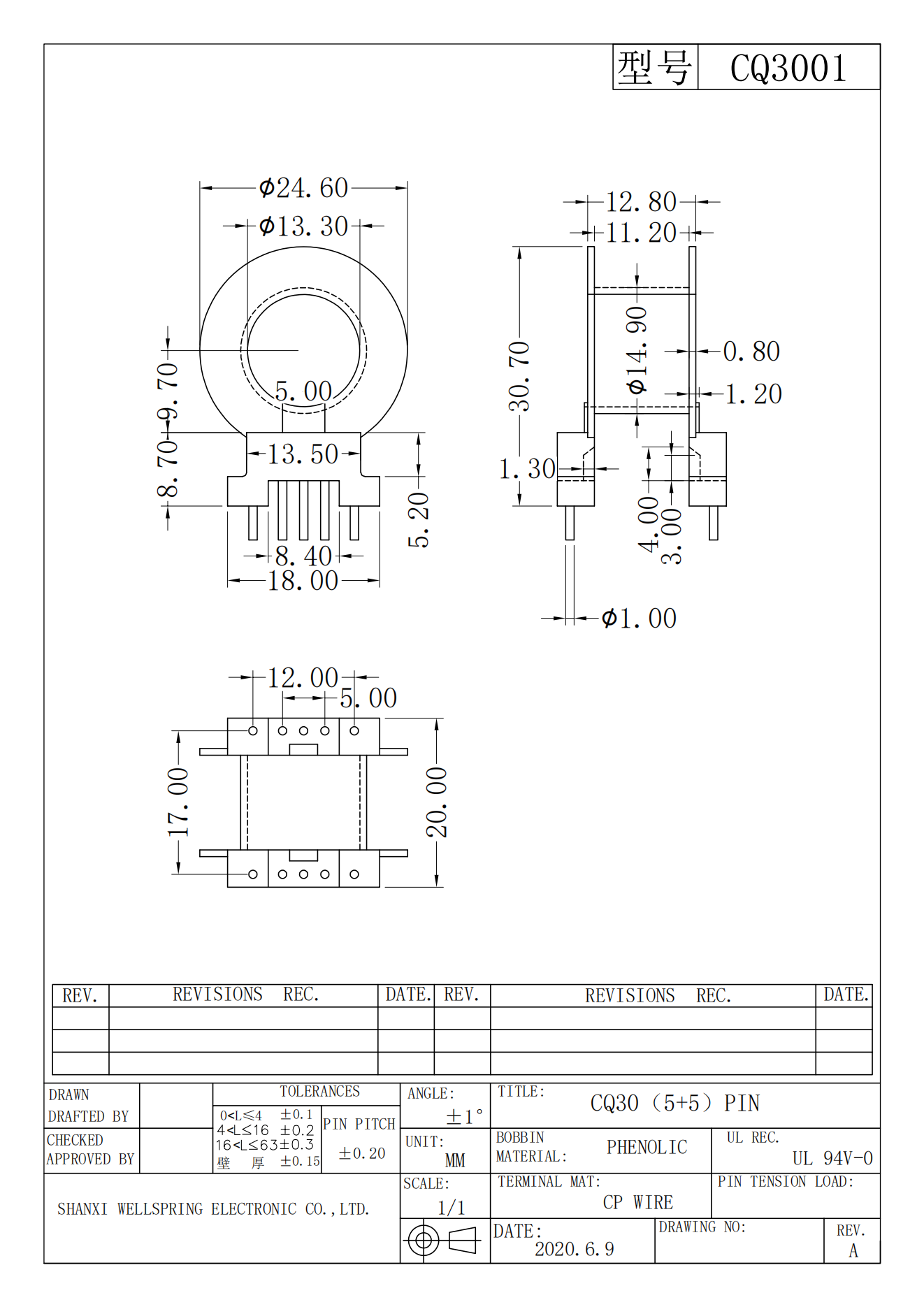 CQ3001 5+5